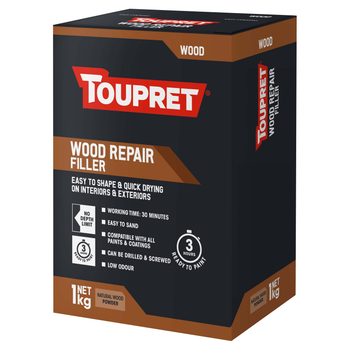 Toupret Wood Repair Filler 1kg Natural | TP018774