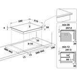 Hotpoint 60cm Induction Hob | TQ4160SBF