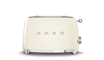 Smeg 50's Style 2 Slice Toaster-Cream│TSF01CRUK