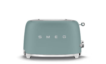 Smeg 50's Style 2 Slice Toaster - Emerald Green | TSF01EGMUK