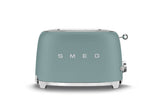 Smeg 50's Style 2 Slice Toaster - Emerald Green | TSF01EGMUK