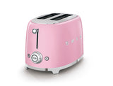 Smeg 50's Style 2 Slice Toaster - Pink | TSF01PKUK