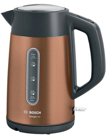 Bosch DesignLine 1.7L Copper Kettle | TWK4P439GB