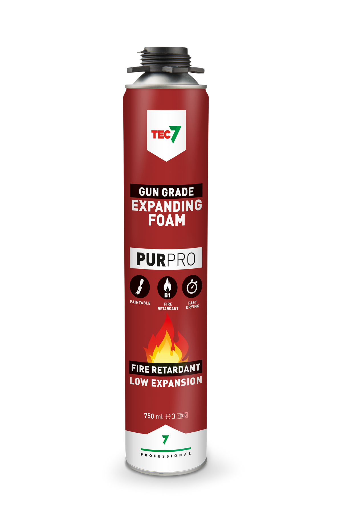 Tec7 PUR Pro Expanding Foam | PUR7PLUS