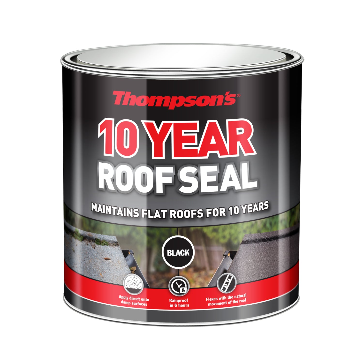 Thompson's 10 Year Roof Seal Black 4L | 30146