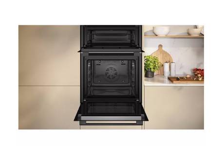 Neff N50 Built-in Double Oven - Graphite | U2ACH7AG7B