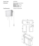 Richmond High Level Cistern | UNCS872B