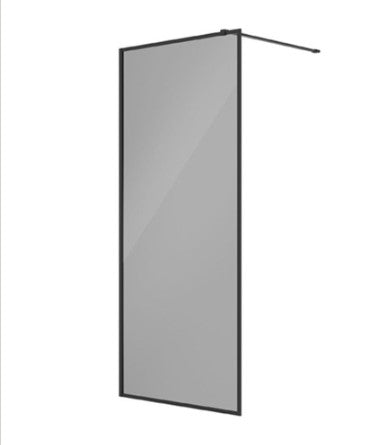 MIRAGE 1000mm Matt Black Frame with Smoked Glass | USE00144
