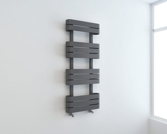 Turin Anthracite Designer Radiator | UTUR12050A