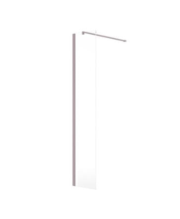 SCANDINAVIAN 400mm Wetroom Panel - Matt Cashmere Pink | UWP0125
