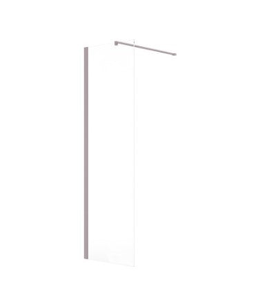 SCANDINAVIAN 500mm Wetroom Panel - Matt Cashmere Pink | UWP0126