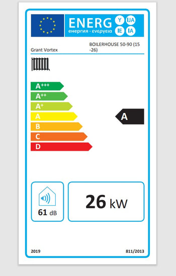 Grant Vortex Boiler House 15-26kW (50/90) | VORTBH5090BSRED