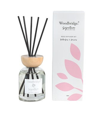 Woodbridge Butterflies & Daisies Filled Reed Diffuser by Woodbridge 200ml | W006BD