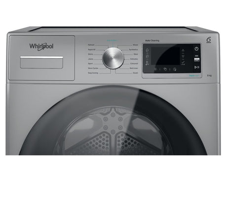 Whirlpool 9kg Heat Pump Tumble Dryer - Gunmetal | W6D94SBUK