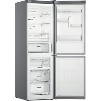 Whirlpool 6th Sense Freestanding Fridge Freezer- Optic Inox| W7X 82O OX UK