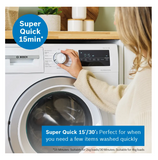 Bosch Series 4 8kg 1400 Spin Freestanding Washing Machine - White | WAN28258GB