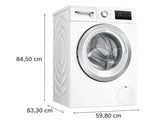 Bosch Series 4 9kg 1400 Spin Freestanding Washing Machine - White | WAN28259GB