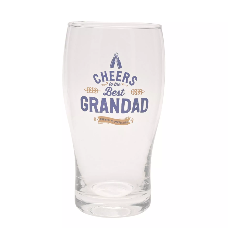 Well Crafted Pint Glass & Coaster Set - Grandad | WC110