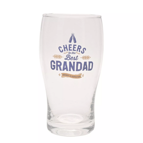 Well Crafted Pint Glass & Coaster Set - Grandad | WC110