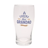 Well Crafted Pint Glass & Coaster Set - Grandad | WC110