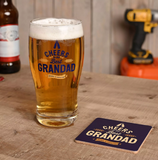 Well Crafted Pint Glass & Coaster Set - Grandad | WC110