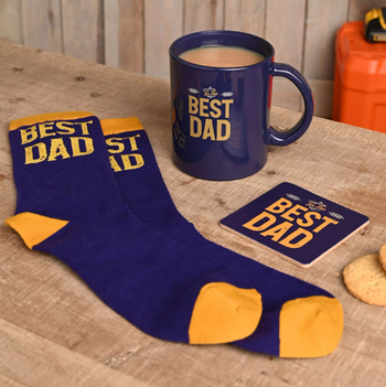 Well Crafted Mug Sock Coaster Set - Dad | WC112