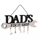 Well Crafted Spanner Plaque - Dad's Fix It Shop | WC116