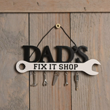 Well Crafted Spanner Plaque - Dad's Fix It Shop | WC116