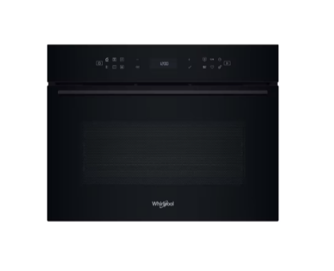 Whirlpool W7 Built In Combi Microwave Oven with Grill - Black | WCW707HTSBUK