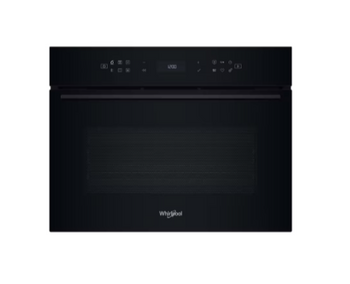 Whirlpool W7 Built In Combi Microwave Oven with Grill - Black | WCW707HTSBUK