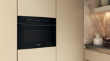 Whirlpool W7 Built In Combi Microwave Oven with Grill - Black | WCW707HTSBUK