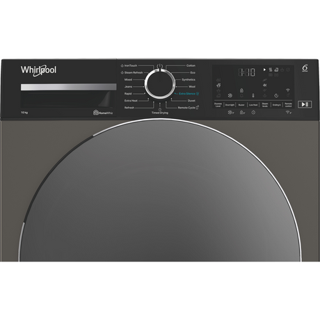 Whirlpool 10kg Heat Pump Dryer - Manhattan Grey | WDH10W7MG