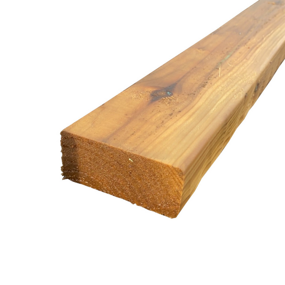 Treated White Deal Rough Timber 100mm x 44mm | WDR10044T