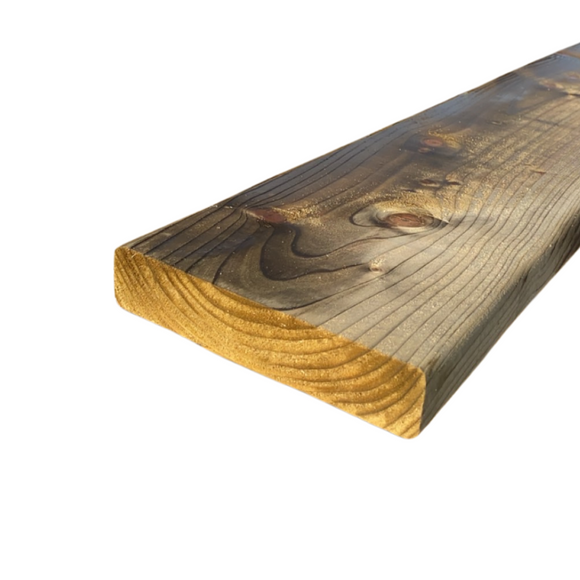 Treated White Deal Rough Timber 175mm x 44mm | WDR17544T