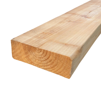 White Deal Rough Timber 225mm x 75mm STD Lens (FSC) | WDR22575