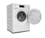 Miele 8kg 1400 Spin Freestanding Washing Machine - White with Graphite Door | WEA125WCS