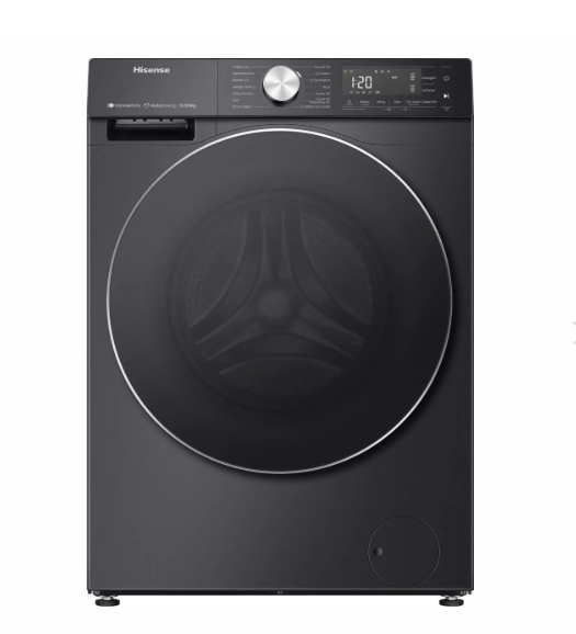 Hisense 10.5kg 1400 Spin Freestanding Washing Machine - Black │ WF5S1045BB