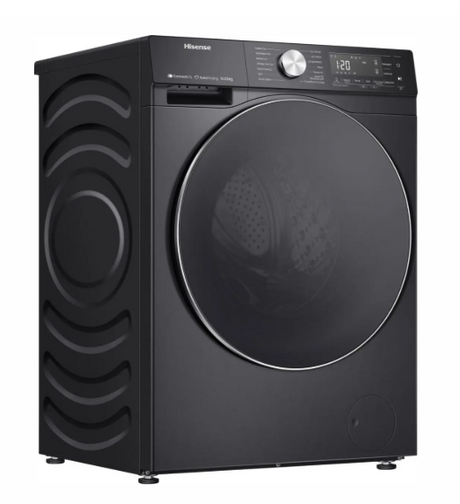 Hisense 10.5kg 1400 Spin LED Display Black Washing Machine - WF5S1045BB