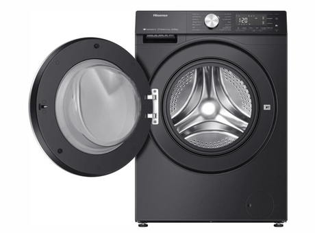 Hisense 10.5kg 1400 Spin LED Display Black Washing Machine - WF5S1045BB