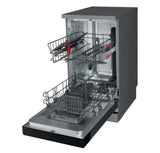 Whirlpool 45cm 9 Place Freestanding Dishwasher - Inox | WF9E 2B19 X UK
