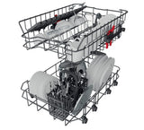 Whirlpool 45cm 9 Place Freestanding Dishwasher - Inox | WF9E 2B19 X UK