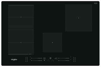 Whirlpool 77cm Flex Induction Hob - Black | WFS3977NE