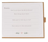 Love Story Guest Book "Wedding Guest Book" | WG1123
