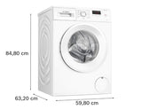 Bosch Series 2 8kg 1400 Spin Freestanding Washing Machine - White | WGE03408GB