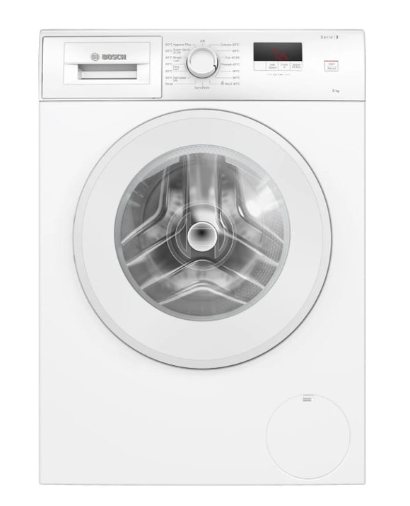 Bosch Series 2 8kg 1400 Spin Freestanding Washing Machine - White | WGE03408GB