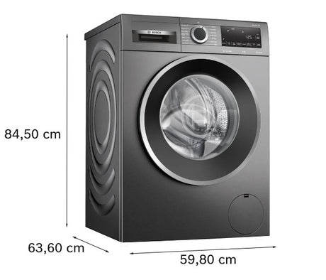 Bosch Series 6 9kg 1400 Spin Freestanding Washing Machine - Graphite  | WGG244ZCGB