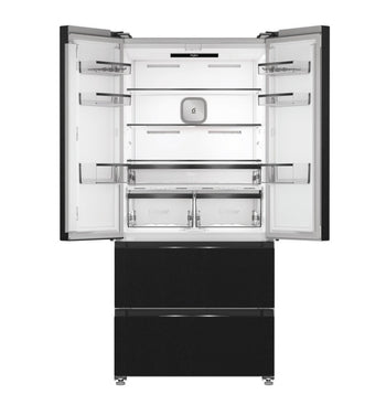 Whirlpool French Door American Fridge Freezer - Black | WHG26513XK4UK