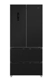 Whirlpool French Door American Fridge Freezer - Black | WHG26513XK4UK