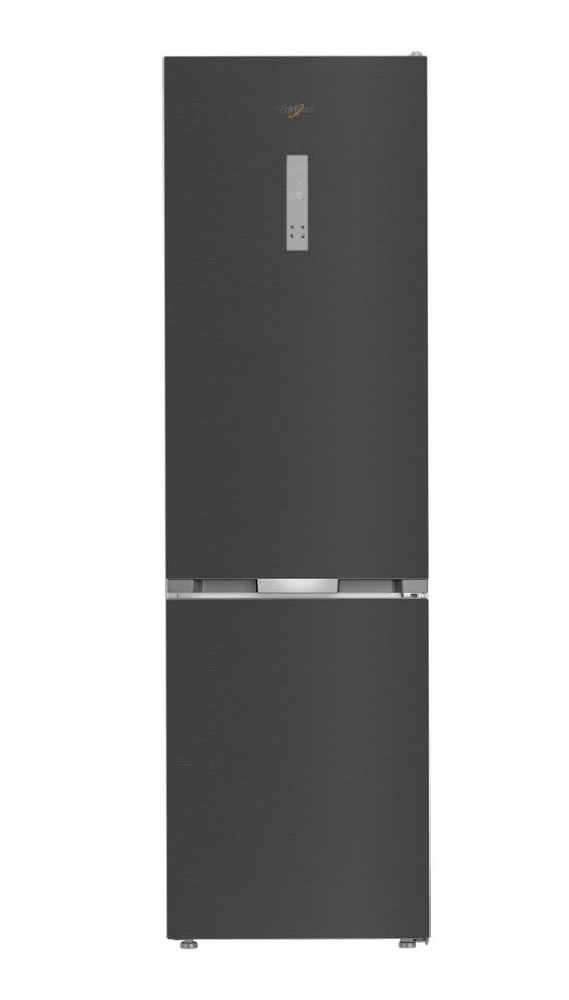 Whirlpool  Frost Free Freestanding Fridge Freezer - Dark Inox | WHK26403XBR6UK