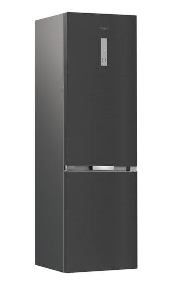 Whirlpool  Frost Free Freestanding Fridge Freezer - Dark Inox | WHK26403XBR6UK
